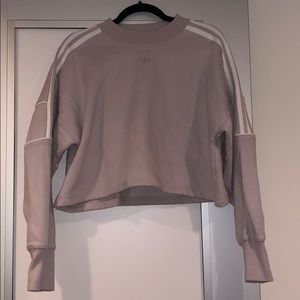 Women’s cropped Adidas sweatshirt